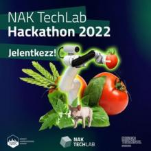 NAK TechLab Hackathlon kreítív logója